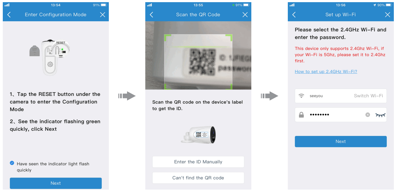 Shenzhen Fujikam Intelligence 871 Cloud Camera - Add device 2