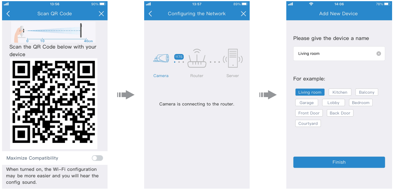 Shenzhen Fujikam Intelligence 871 Cloud Camera - Add device 3