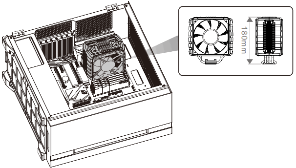 thermaltake H700 TG Mid Tower ARGB Tempered Glass Computer Case - fig2