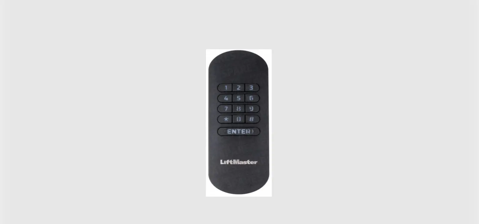 Liftmaster 780ev Wireless Keypad Instruction Manual