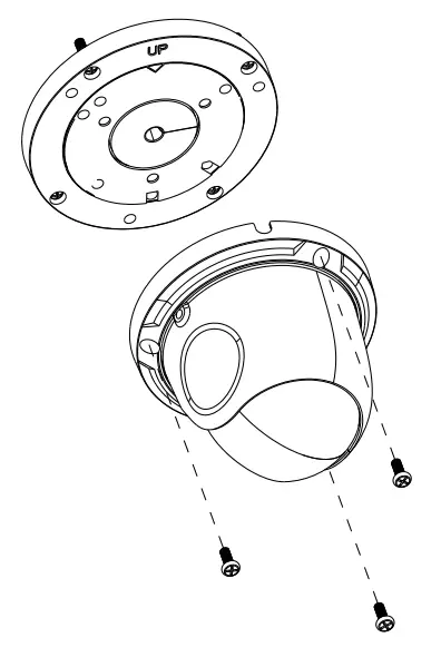 speco technologies O4VT1 4MP Outdoor Network Turret Camera - Fasten