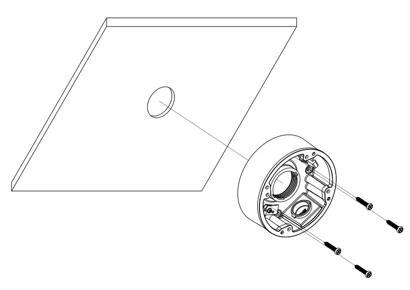 speco technologies O4VT1 4MP Outdoor Network Turret Camera - junction