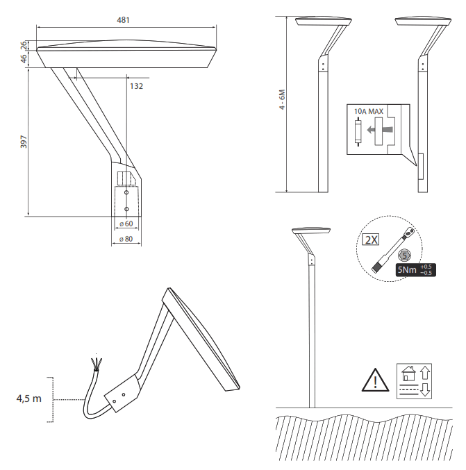 AIRAM PLAZA Park Luminaire