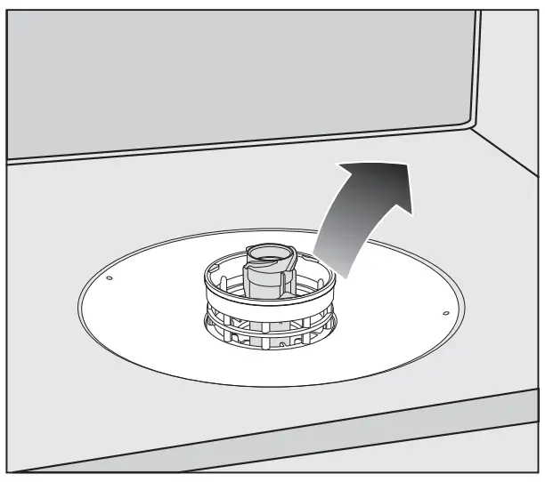 Control panel - Checking the filters