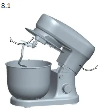 COOPERS OF STORTFORD K633 Compact Stand Mixer - figure 17