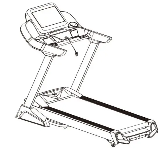 Jiangxi Eqi Industrial E-S6 Folding Treadmill