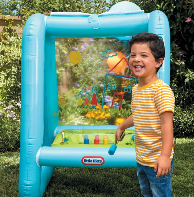 little tikes 660573C3 3 In 1 Paint and Play Backyard Easel PRODUCT