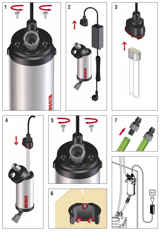 EHEIM reeflexUV 350 UV Steriliser - reeflex UV 3502