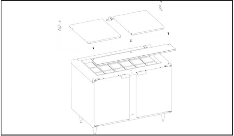 Traulsen UPT276-R-SB 27-Inch 1 Right Hinged Doo 04