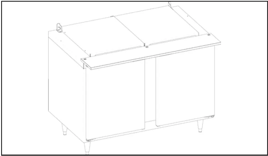 Traulsen UPT276-R-SB 27-Inch 1 Right Hinged Doo 05