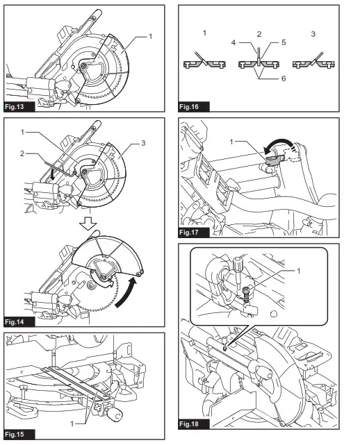 makita DLS212 Cordless Slide Compound Miter Saw - overview 4