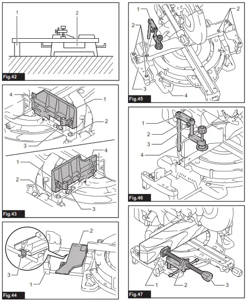 makita DLS212 Cordless Slide Compound Miter Saw - overview 9