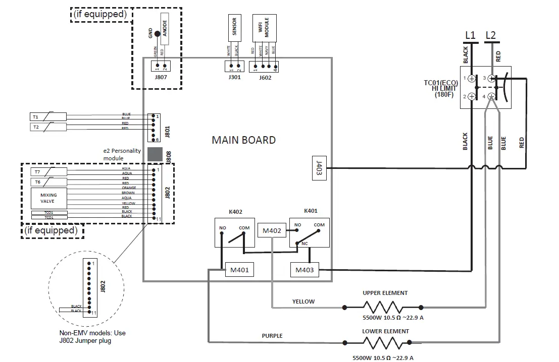 GE APPLIANCES Water Heaters Electronic Residential 16
