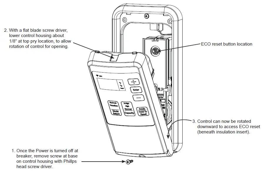 GE APPLIANCES Water Heaters Electronic Residential 2