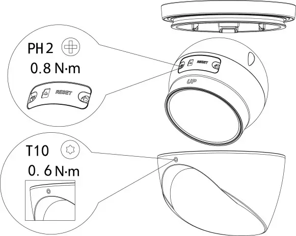 ENS Security HNC3IV341T MP Lite AI IR Vari-Focal Eyeball Network Camera - Figure 9