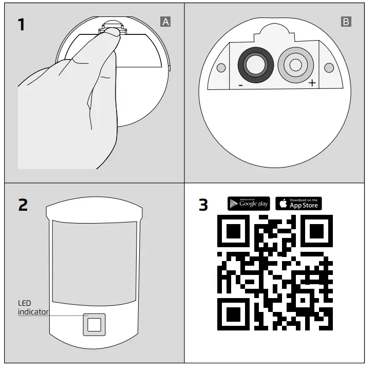 Trust ZPIR-8000 Motion Sensor - fig