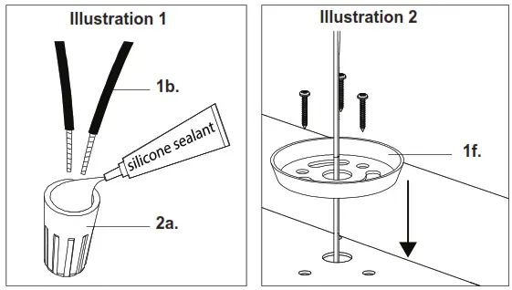 KUZCO EG64816 LED Exterior Garden - Illustration 2