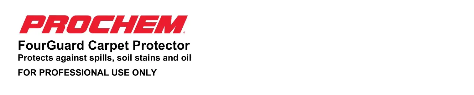 PROCHEM PC-FCP-01 FourGuard Carpet Protector RTU Instruction Manual