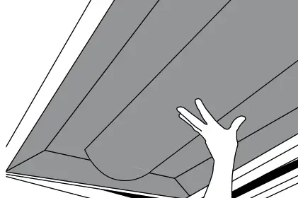 NICOR T4A LED Troffer - panel.