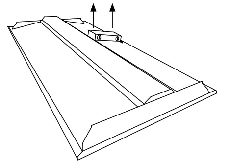 NICOR T4A LED Troffer - power supply
