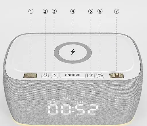 EZVALO-Alarm-Clock-with-Wireless-Charger-FIG-5