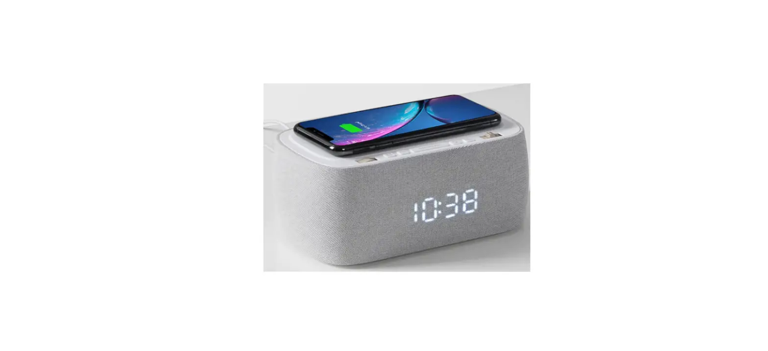Ezvalo Alarm Clock With Wireless Charger User Guide