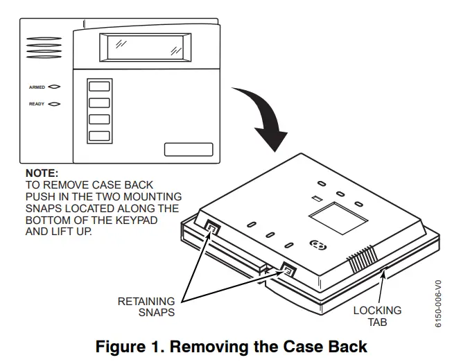 Honeywell ADEMCO 6150 Fixed English Alarm Keypad - fig 1