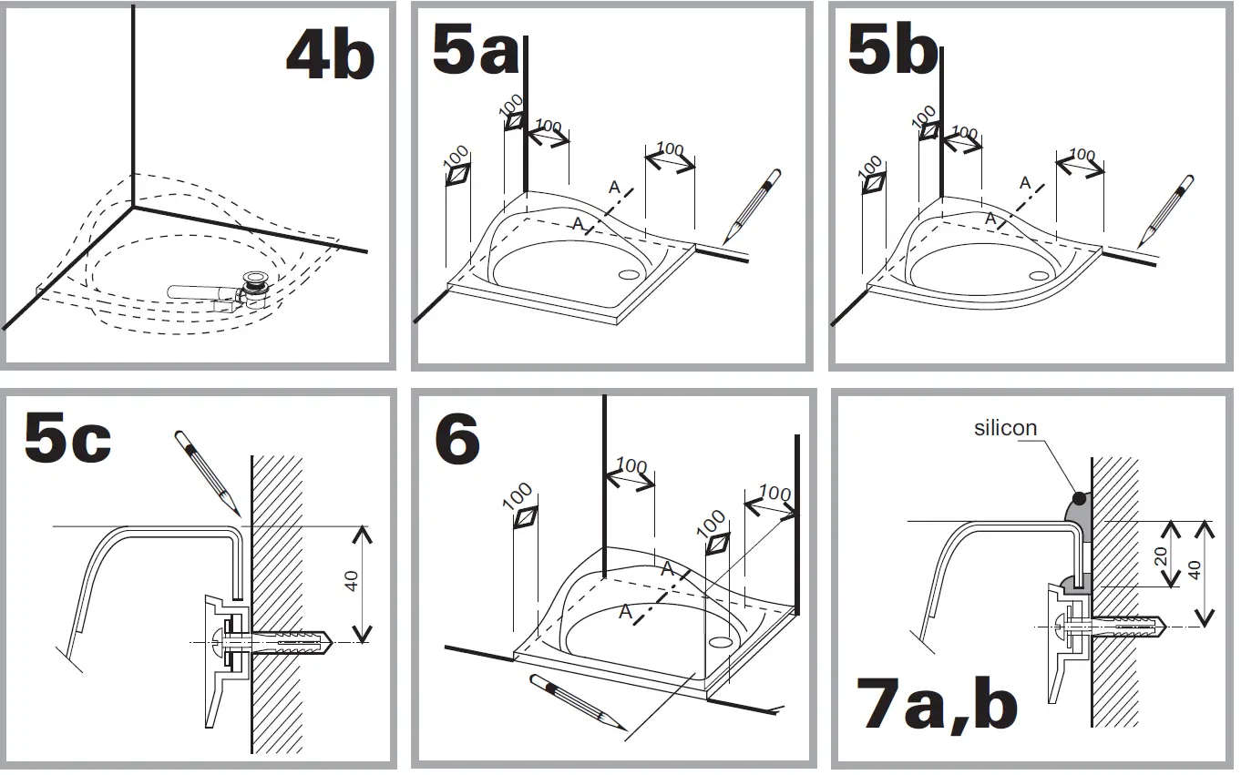 RAVAK Galaxy TOSCA LA Shower Trays 2