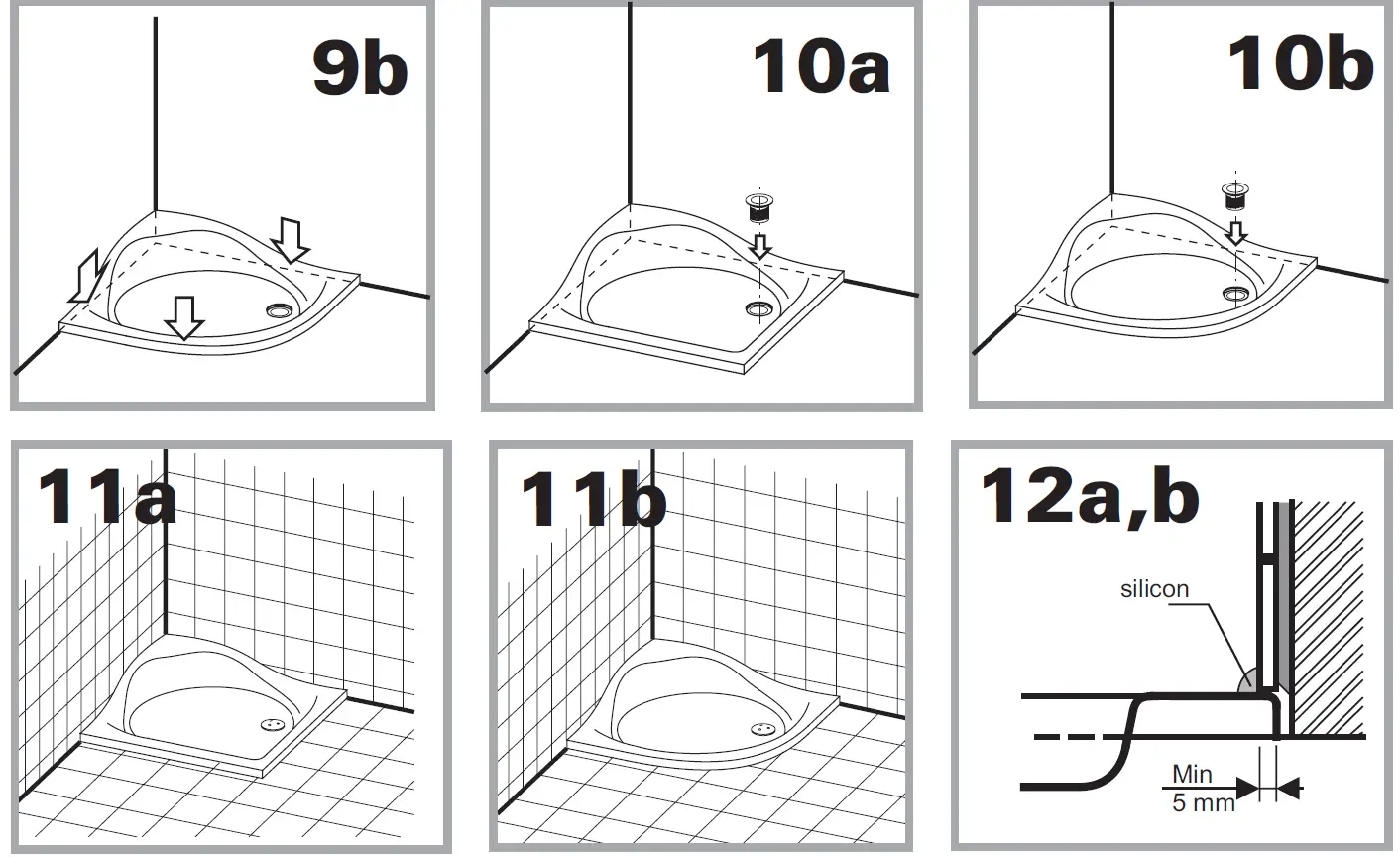 RAVAK Galaxy TOSCA LA Shower Trays 4