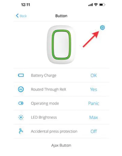 AJAX AJ-10314 Wireless Panic Button fig 6