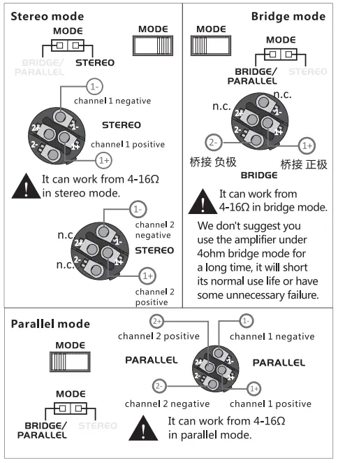 Output connecter