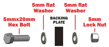HL Polaris Ranger 1000 XP 8 Inch Dual Idler Portal Kit - 5mm flat