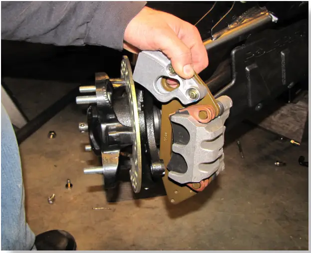 HL Polaris Ranger 1000 XP 8 Inch Dual Idler Portal Kit - BRAKE CALIPER