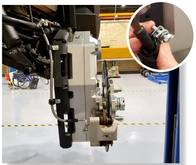 HL Polaris Ranger 1000 XP 8 Inch Dual Idler Portal Kit - BRAKE LINES