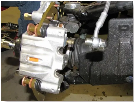 HL Polaris Ranger 1000 XP 8 Inch Dual Idler Portal Kit - FRONT BRAKE LINES