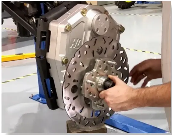 HL Polaris Ranger 1000 XP 8 Inch Dual Idler Portal Kit - ROTOR & HUB