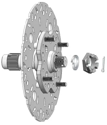 HL Polaris Ranger 1000 XP 8 Inch Dual Idler Portal Kit - Slide