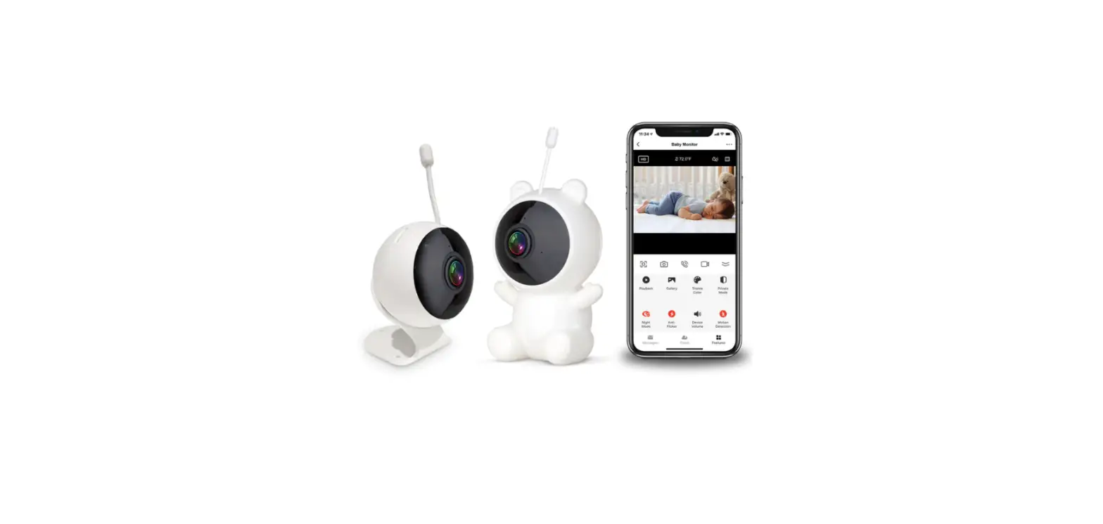 Brookstone Bkwificamb Smart Camera-smart Baby Monitor User Manual