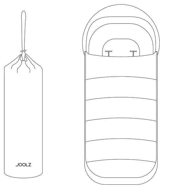 JOOLZ Aer Footmuff 100% Organic & Comfortable - fIG