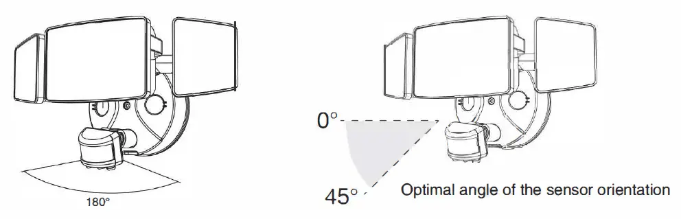 ONFORU BDB55WF-3 PIR LED Wall Lights with Motion Sensor 16