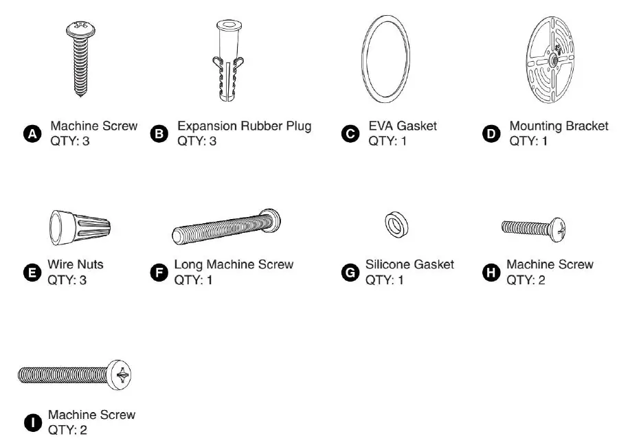 ONFORU BDB55WF-3 PIR LED Wall Lights with Motion Sensor 2