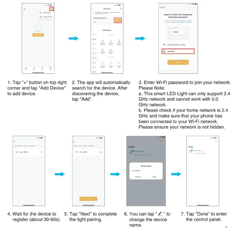 ONFORU BDB55WF-3 PIR LED Wall Lights with Motion Sensor 7