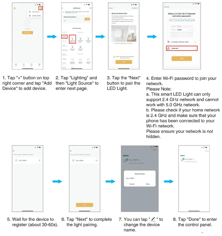 ONFORU BDB55WF-3 PIR LED Wall Lights with Motion Sensor 8