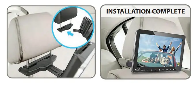 Pyle-PLHRDVD90KT-Universal-Car-Headrest-Mount-Monitor-fIG-6