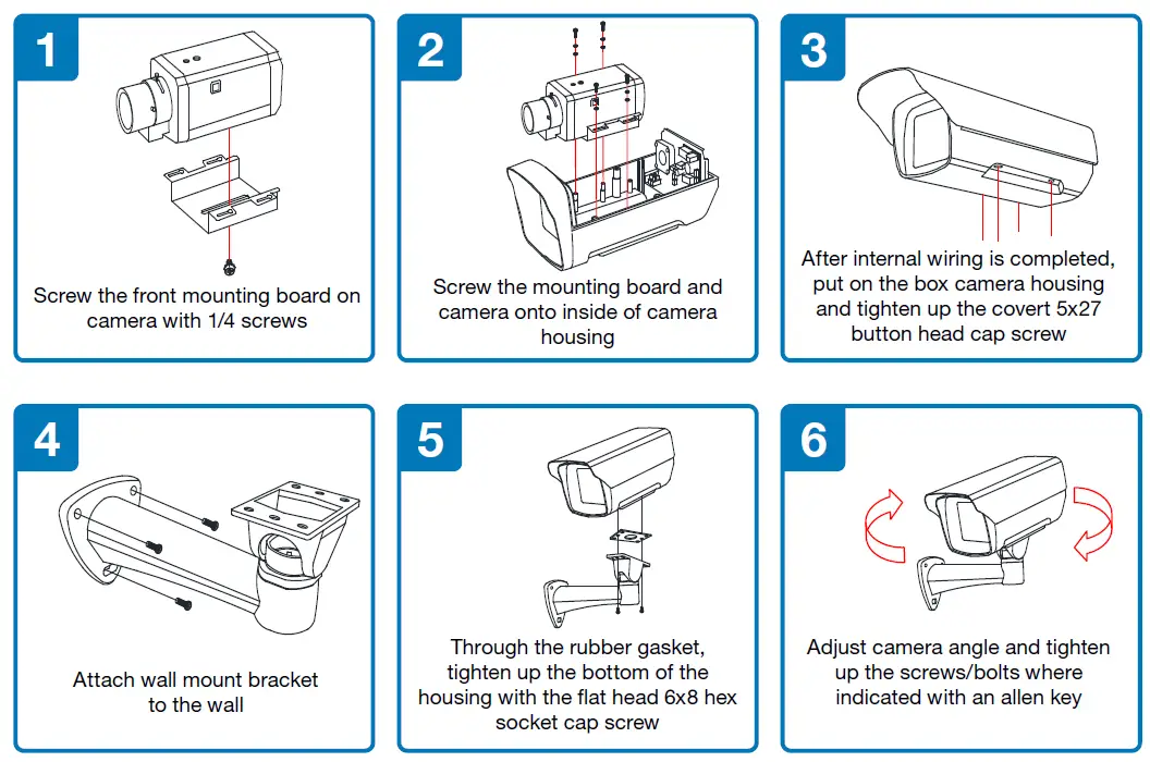Marshall CV-H20-HF Compact Weatherproof Camera Housing 3