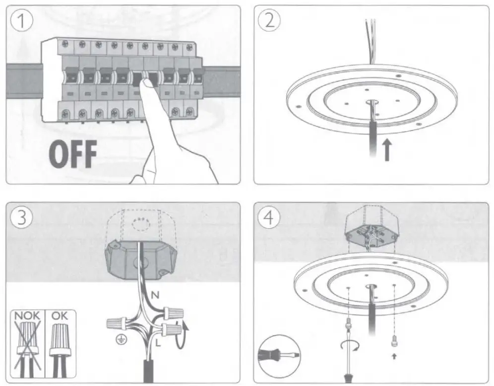 PHILIPS 9454100448 Hue Being Ceiling Light FIG 5