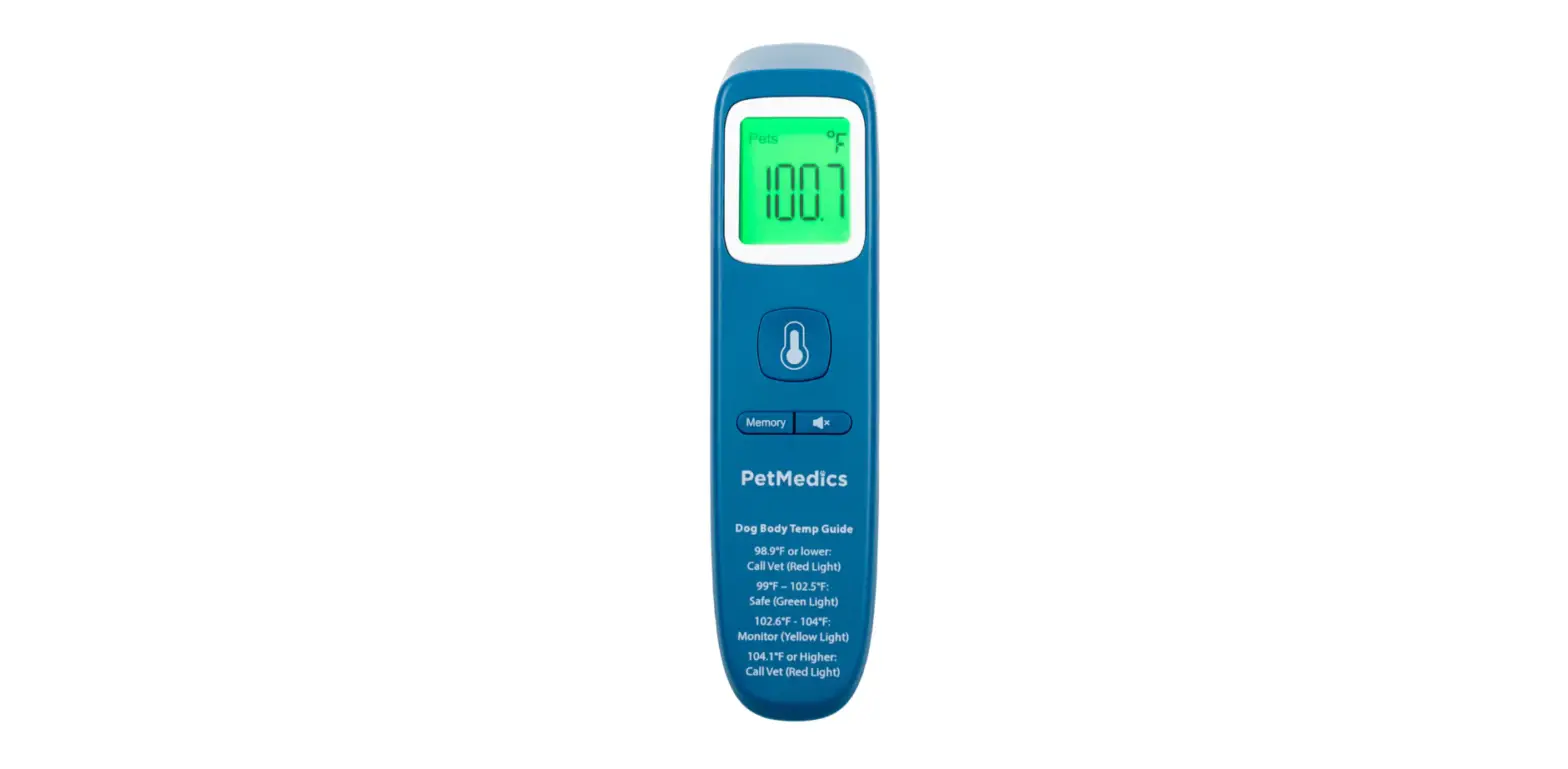 Petmedics 3p1r0006 Non Contract Infrared Thermometer For Dogs User Guide
