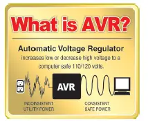 CyberPower CP1500AVRLCD3 Mini Tower AVR UPS-4