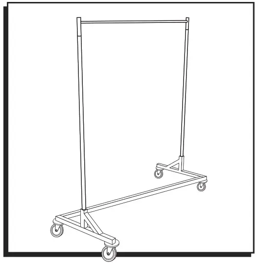 ULINE H-1978, H-8532, H-8577 Z-Rack