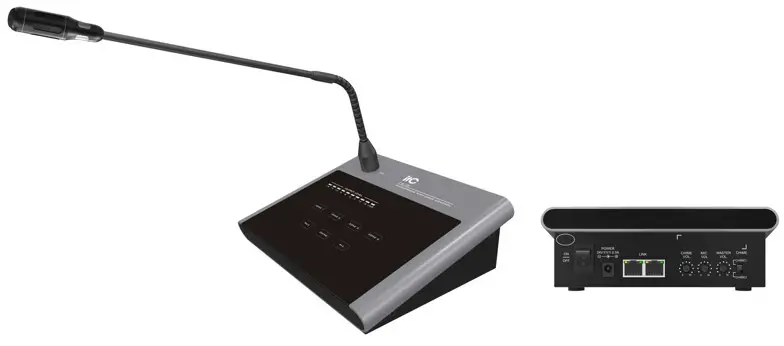 itC T 214B 4 Zone High fidelity Remote Paging Microphone - cover